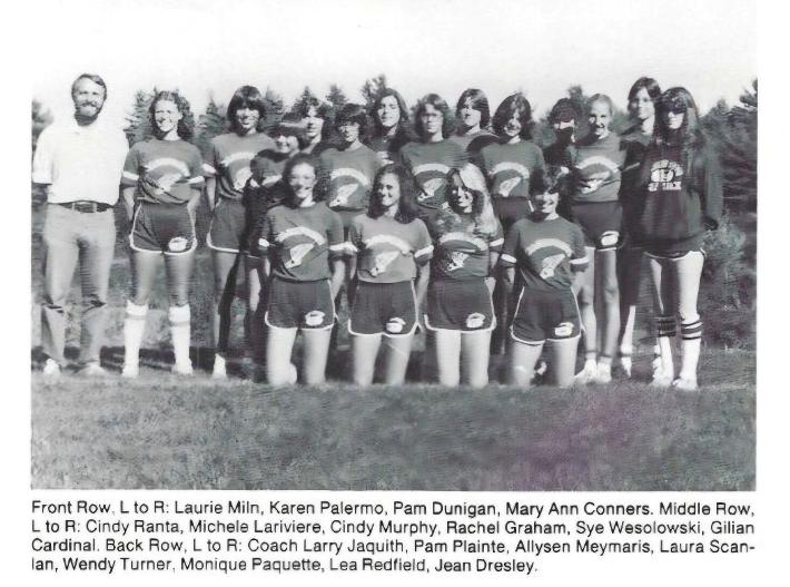 Wachusett Regional High Class of 1980 Girls Cross Country