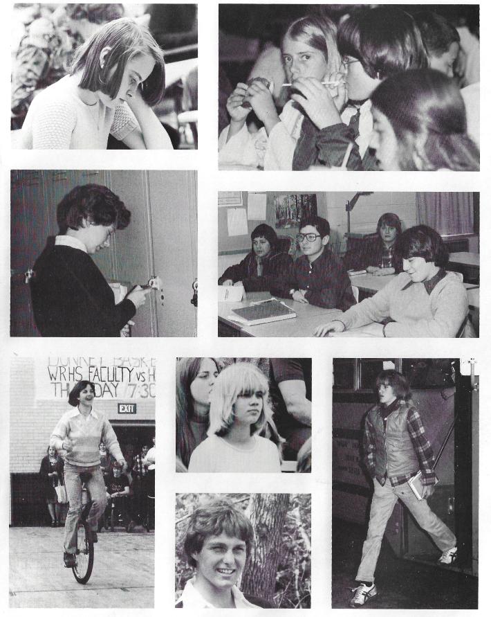 Wachusett Regional High School Class of 1980 Candids - John Williams, Tod Gibson, Karl Sachs, Patty Lavallee