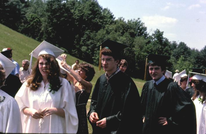 Wachusett REgional High School Class of 1980 Graduation - Wilson Collection