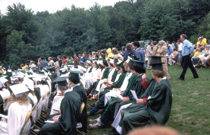 Wachusett REgional High School Class of 1980 Graduation - Wilson Collection