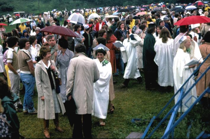 Wachusett REgional High School Class of 1980 Graduation - Wilson Collection