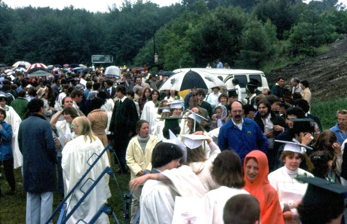 Wachusett REgional High School Class of 1980 Graduation - Wilson Collection