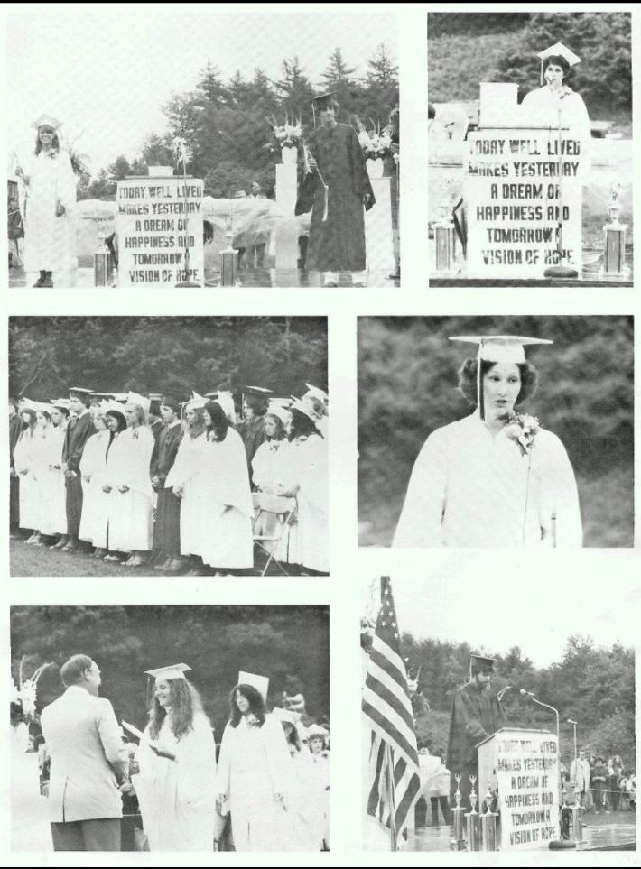 Wachusett REgional High School Class of 1980 Graduation